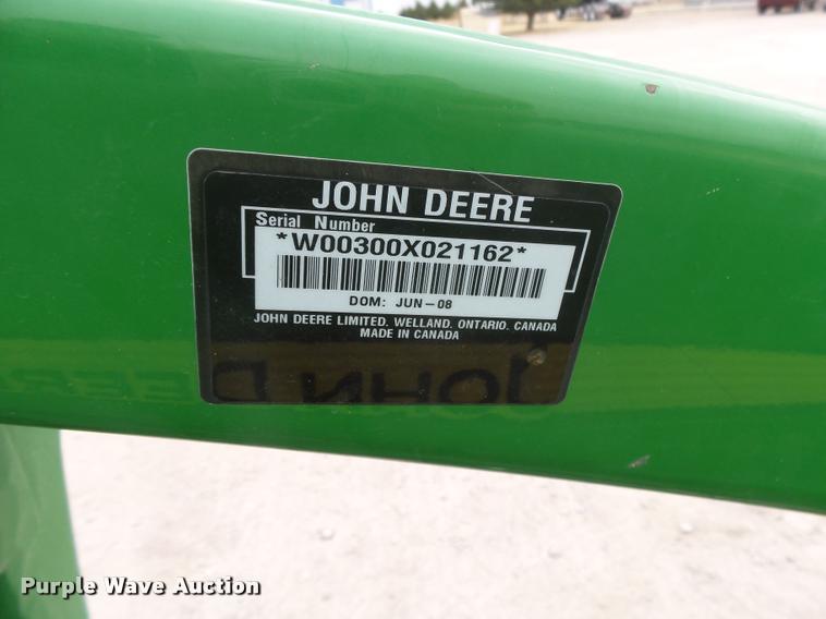 image for item DB1981 2008 John Deere 3203 MFWD tractor