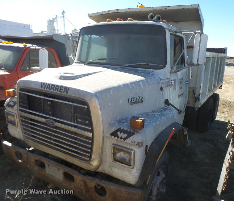 image for item DB1985 1990 Ford L8000 dump truck