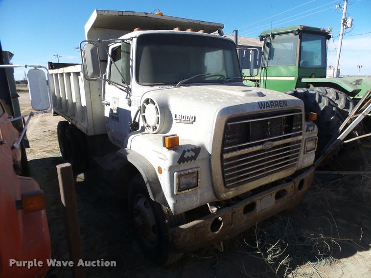 image for item DB1985 1990 Ford L8000 dump truck