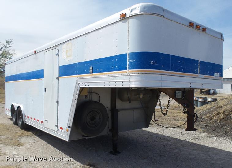 image for item DB1988 1987 Featherlite enclosed cargo trailer