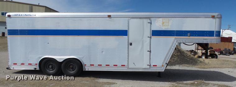 image for item DB1988 1987 Featherlite enclosed cargo trailer