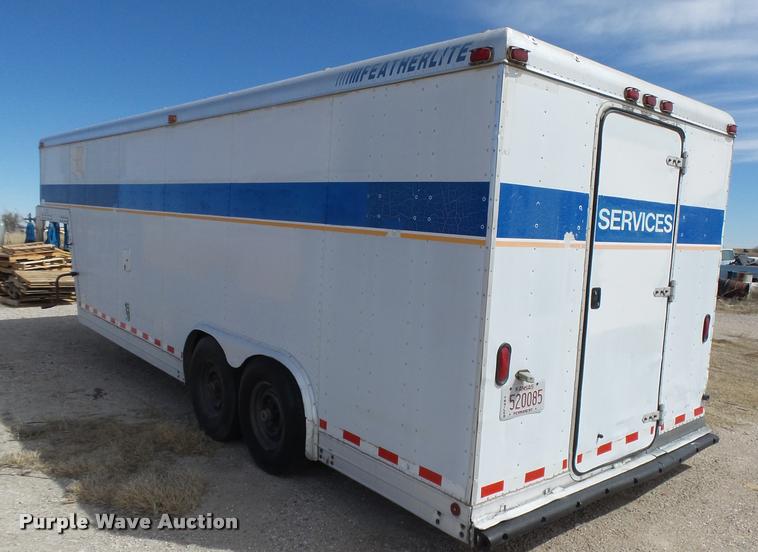 image for item DB1988 1987 Featherlite enclosed cargo trailer