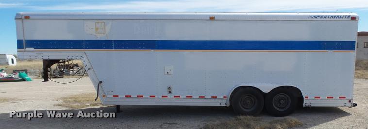 image for item DB1988 1987 Featherlite enclosed cargo trailer