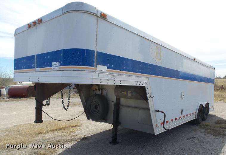 image for item DB1988 1987 Featherlite enclosed cargo trailer