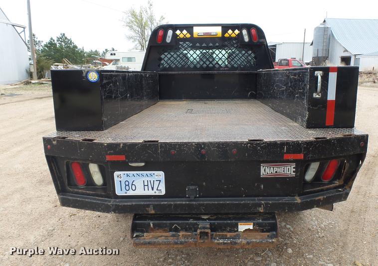 image for item DB1998 2012 Ford F350 Super Duty Crew Cab flatbed pickup truck