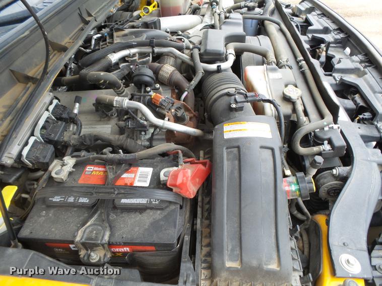 image for item DB1998 2012 Ford F350 Super Duty Crew Cab flatbed pickup truck