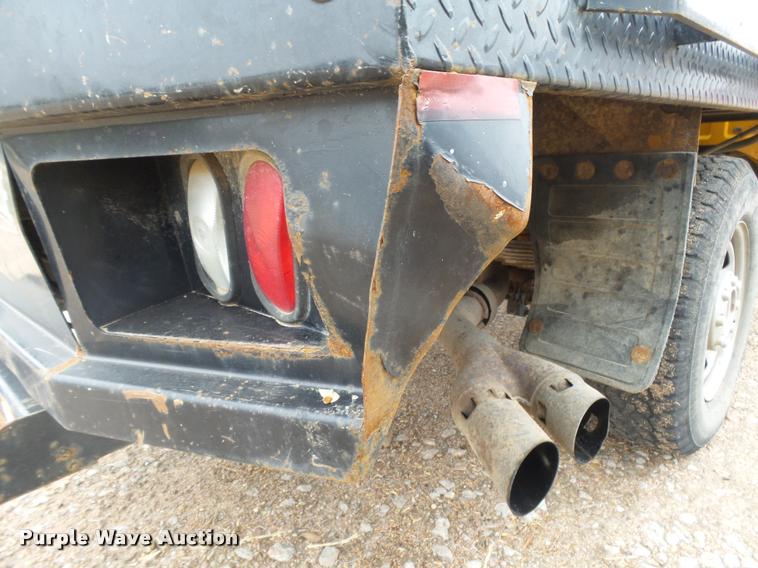 image for item DB1998 2012 Ford F350 Super Duty Crew Cab flatbed pickup truck