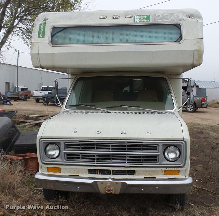 image for item DB1999 1977 Ford Holiday Rambler RV