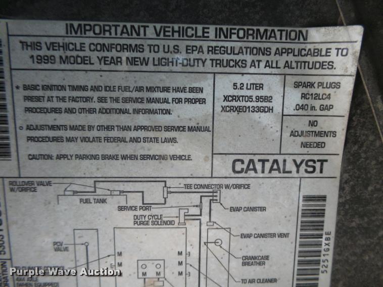 image for item DB2500 1999 Dodge Durango SLT SUV