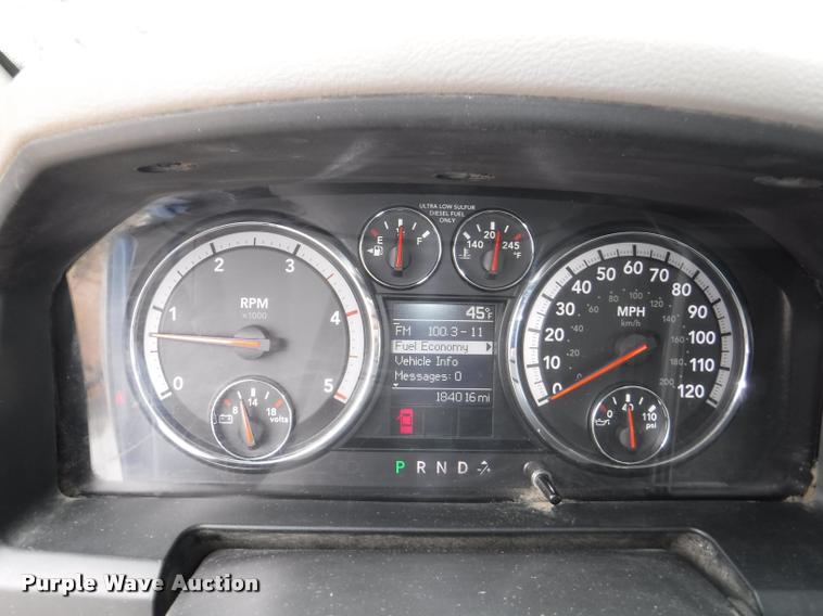 image for item DB3876 2012 Dodge Ram 5500 service truck