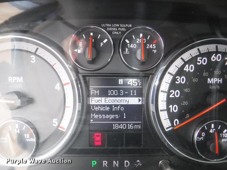 image for item DB3876 2012 Dodge Ram 5500 service truck