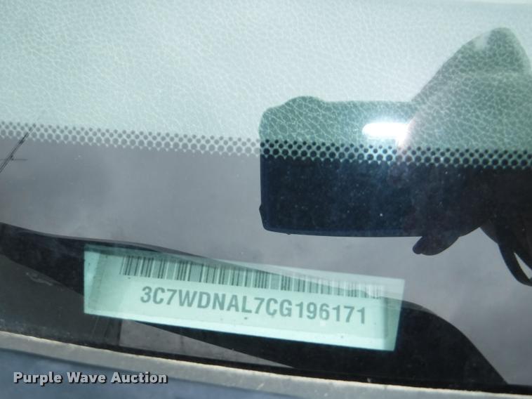 image for item DB3876 2012 Dodge Ram 5500 service truck