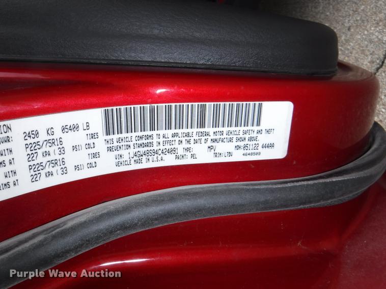 image for item DB3881 2004 Jeep Grand Cherokee Laredo Rocky Mountain Edition SUV