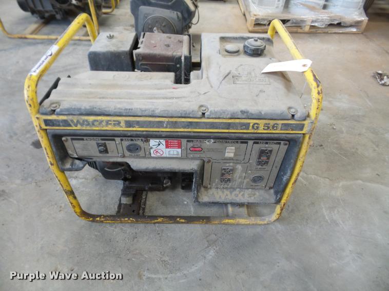 image for item DC9217 Wacker G56 generator