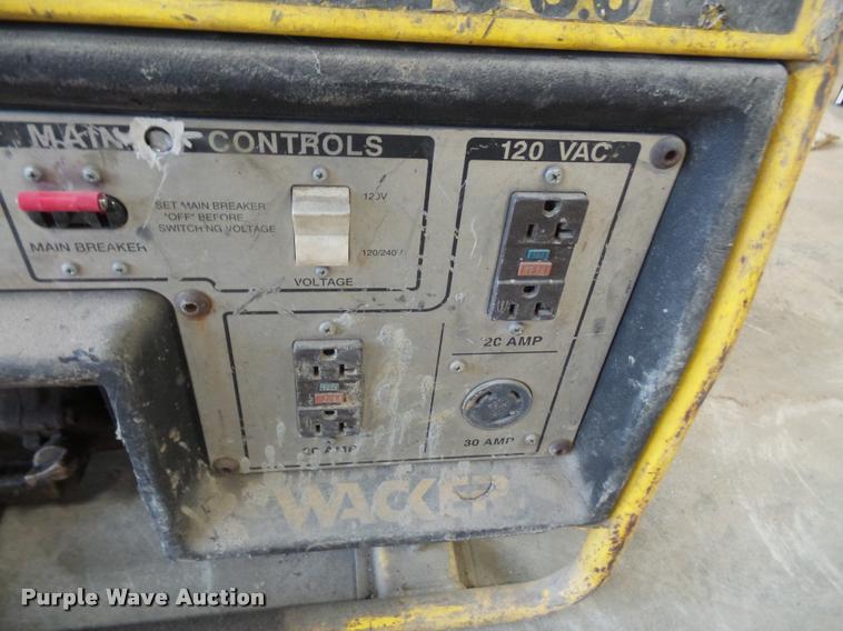 image for item DC9217 Wacker G56 generator