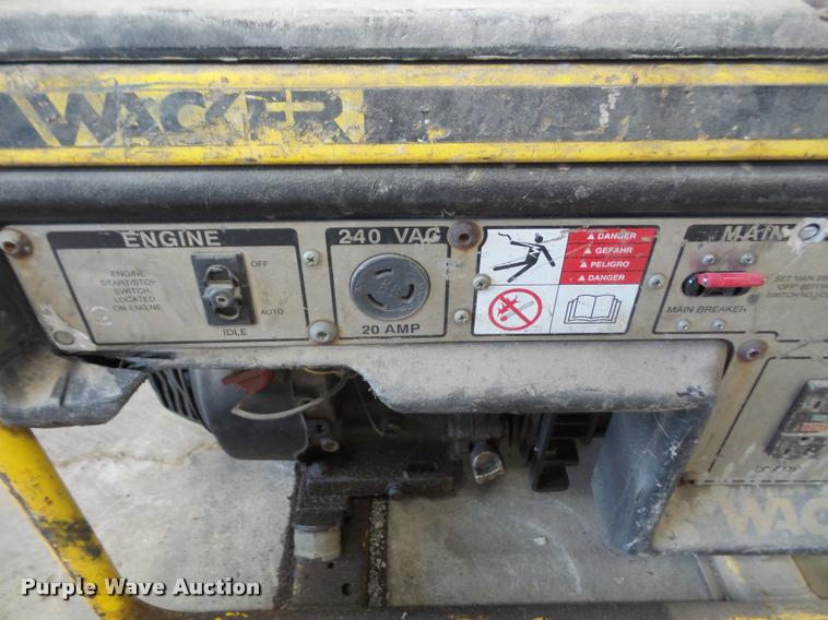 image for item DC9217 Wacker G56 generator