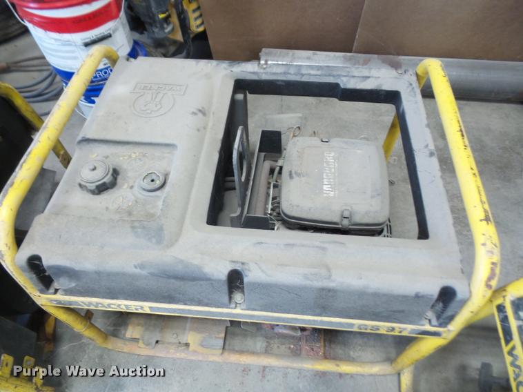 image for item DC9219 (3) Wacker GS97 generators