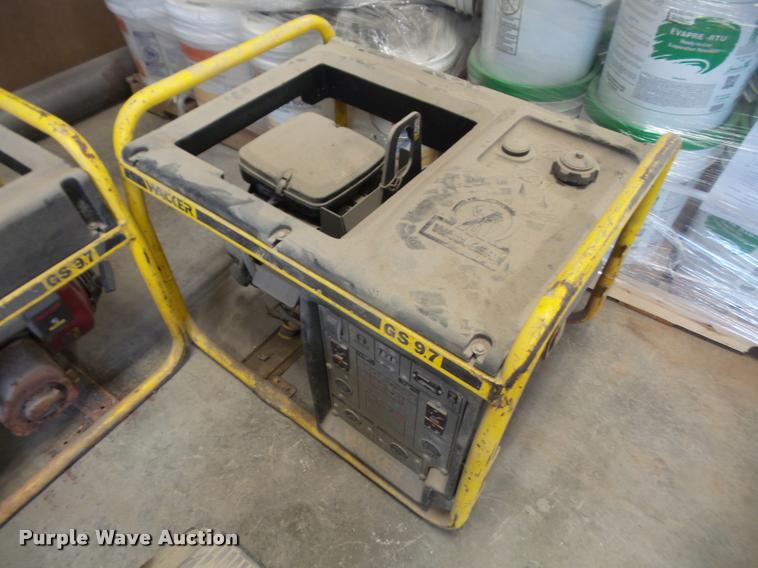 image for item DC9219 (3) Wacker GS97 generators
