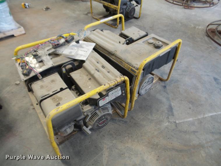 image for item DC9220 (2) Wacker G56 generators