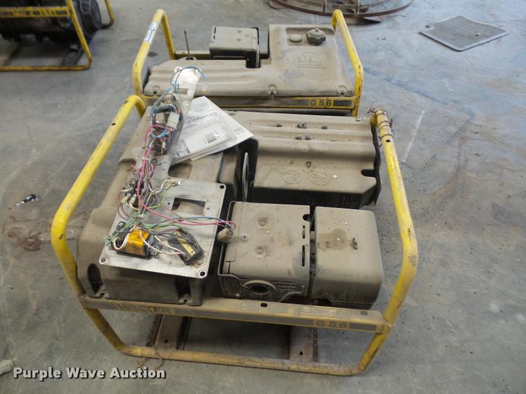 image for item DC9220 (2) Wacker G56 generators