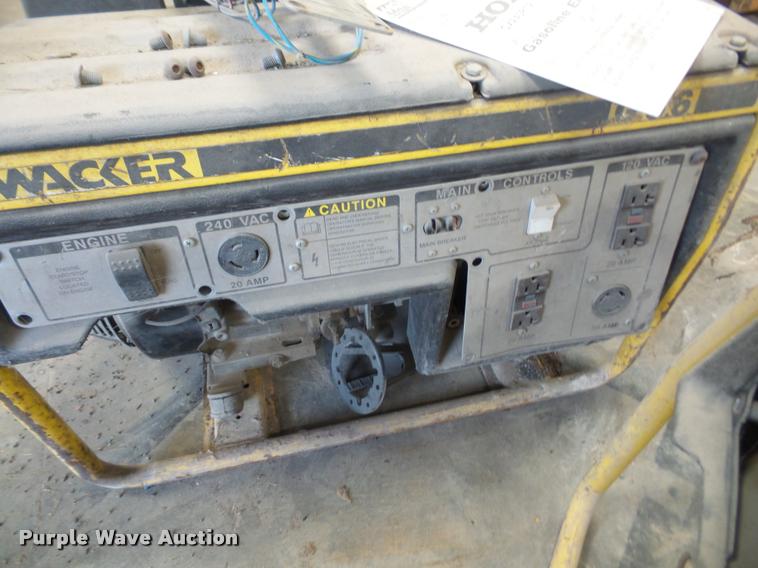 image for item DC9220 (2) Wacker G56 generators