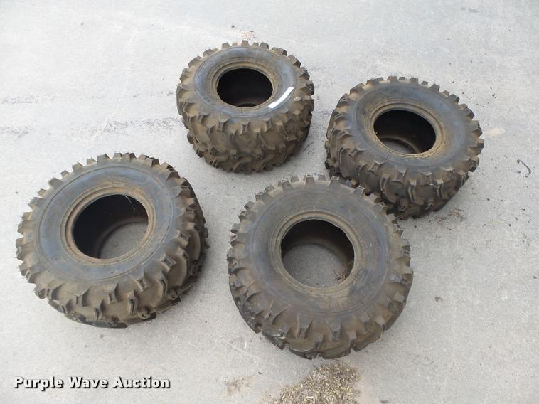 image for item DI9701 (4) Kenda Bear Claw 25x12.5-10 ATV tires