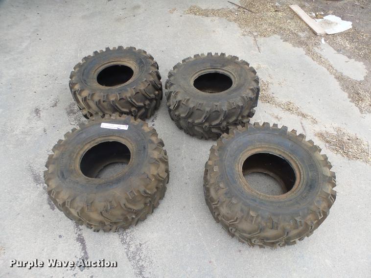 image for item DI9701 (4) Kenda Bear Claw 25x12.5-10 ATV tires