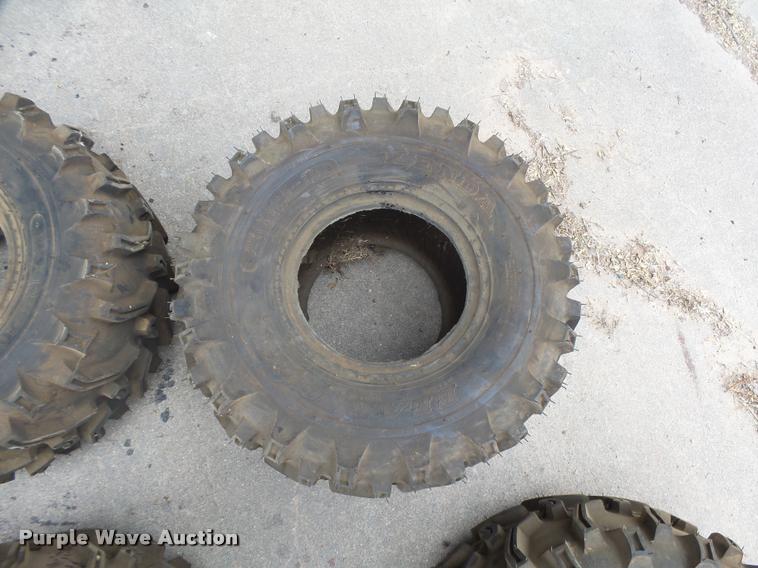 image for item DI9701 (4) Kenda Bear Claw 25x12.5-10 ATV tires