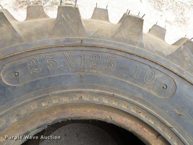 image for item DI9701 (4) Kenda Bear Claw 25x12.5-10 ATV tires