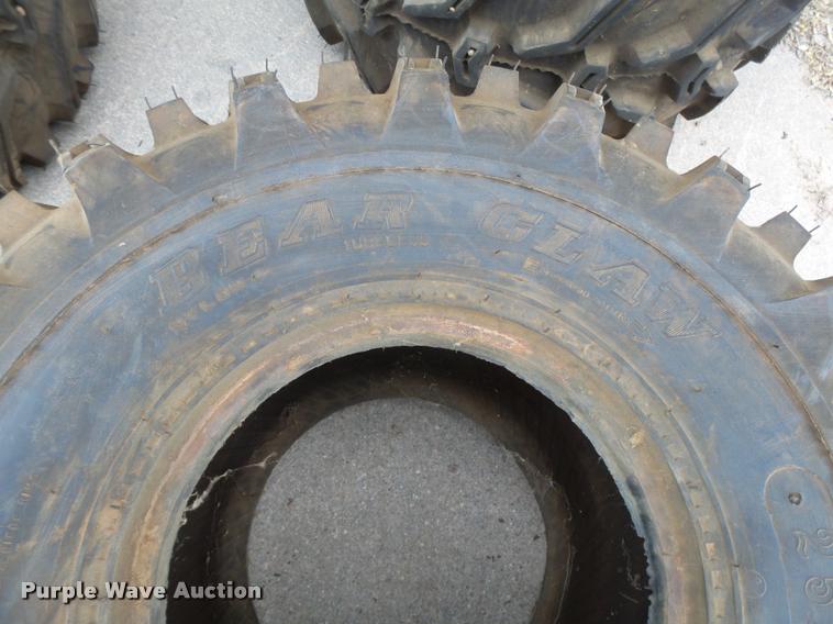 image for item DI9701 (4) Kenda Bear Claw 25x12.5-10 ATV tires