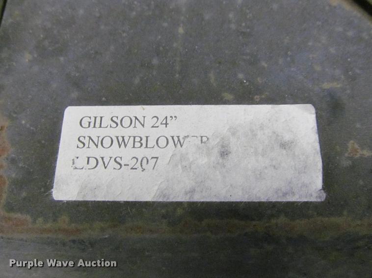 image for item DT9211 Gilson 553232 snow blower