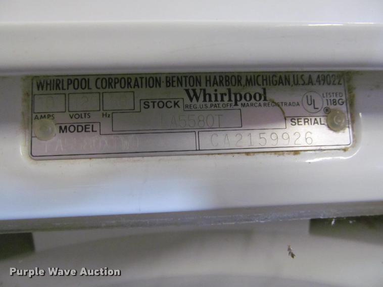image for item DT9216 Whirlpool washer