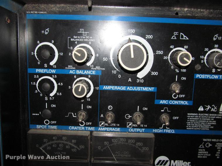 image for item DT9225 (2) Miller Electric welders