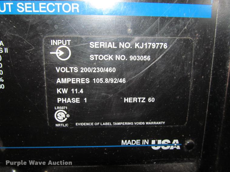 image for item DT9225 (2) Miller Electric welders