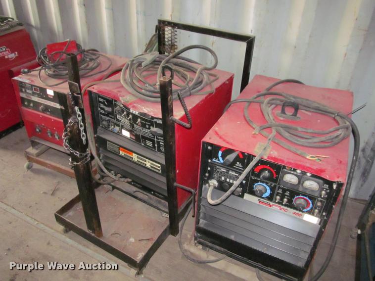 image for item DT9229 (3) Lincoln Electric welders