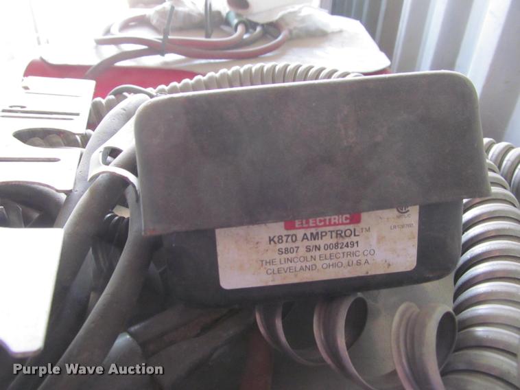 image for item DT9231 (3) Lincoln Electric Precision Tig 275 welders