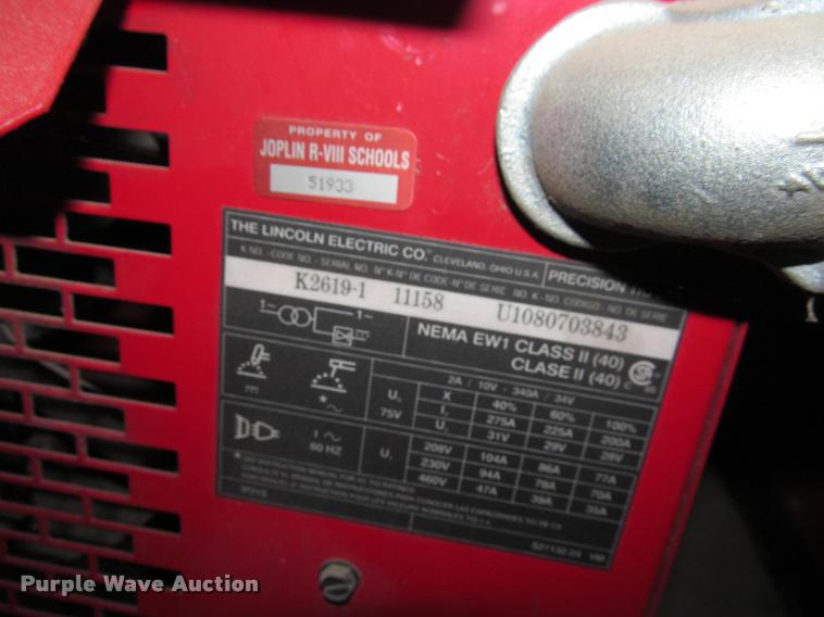 image for item DT9231 (3) Lincoln Electric Precision Tig 275 welders