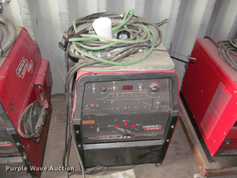 image for item DT9231 (3) Lincoln Electric Precision Tig 275 welders