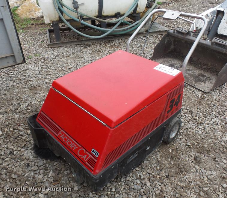 image for item J1517 Factory Cat 34 sweeper