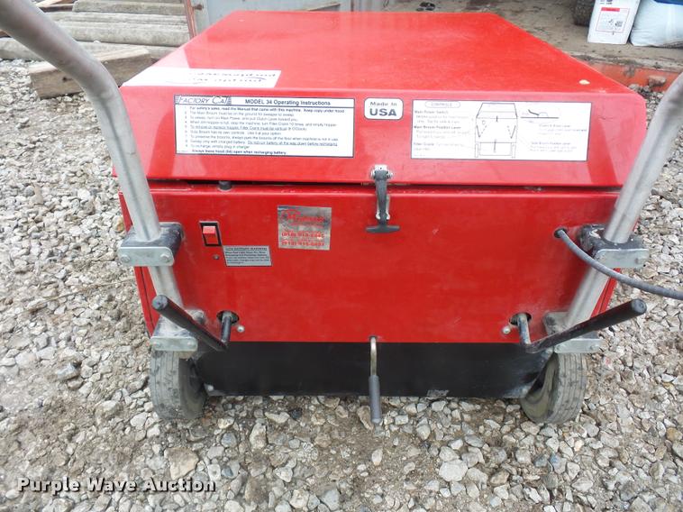 image for item J1517 Factory Cat 34 sweeper