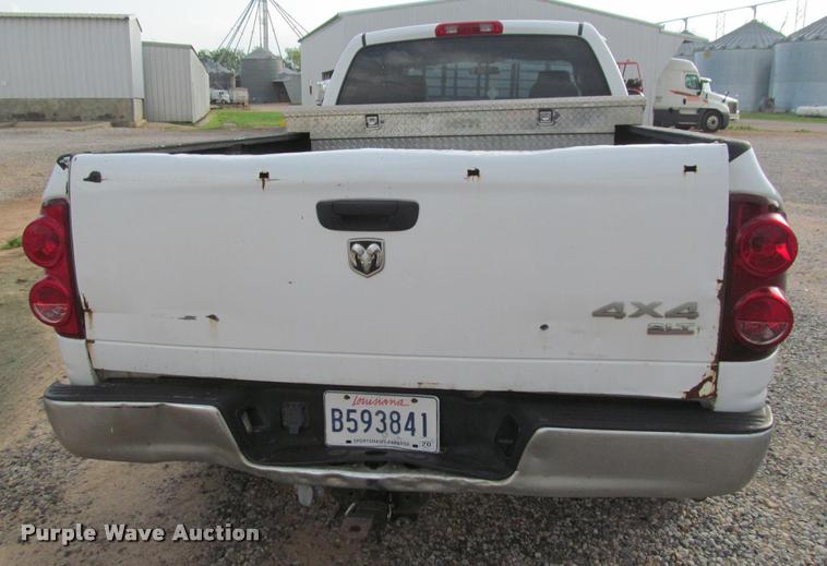 image for item J2559 2007 Dodge Ram 1500 Quad Cab pickup truck