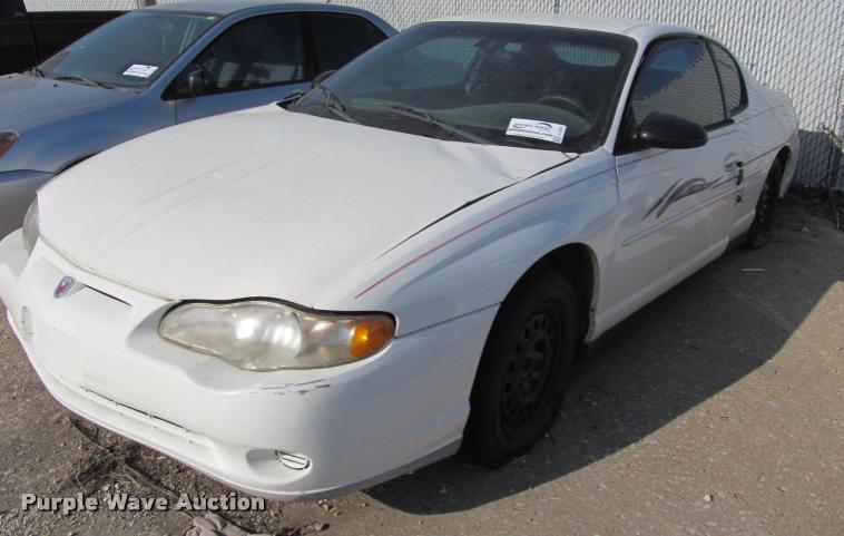 image for item J2582 2002 Chevrolet Monte Carlo