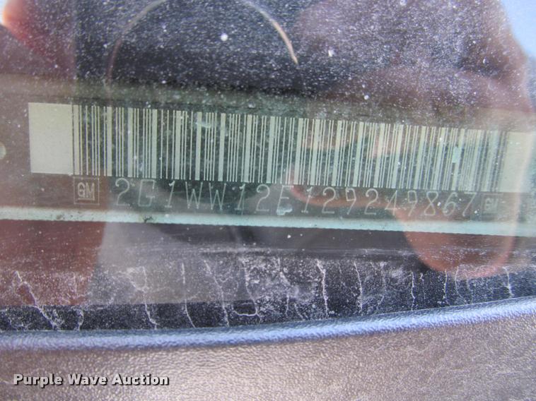 image for item J2582 2002 Chevrolet Monte Carlo