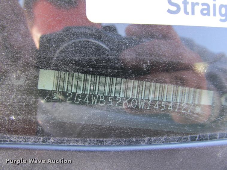 image for item J2583 1998 Buick Regal