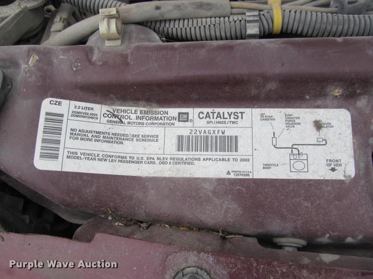 image for item J2590 2002 Saturn LS