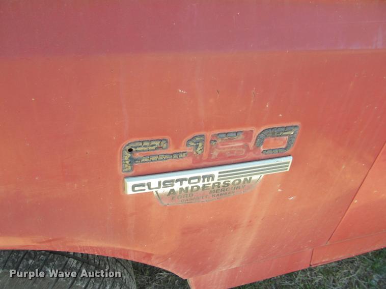 image for item J2603 1988 Ford F150 Custom pickup truck