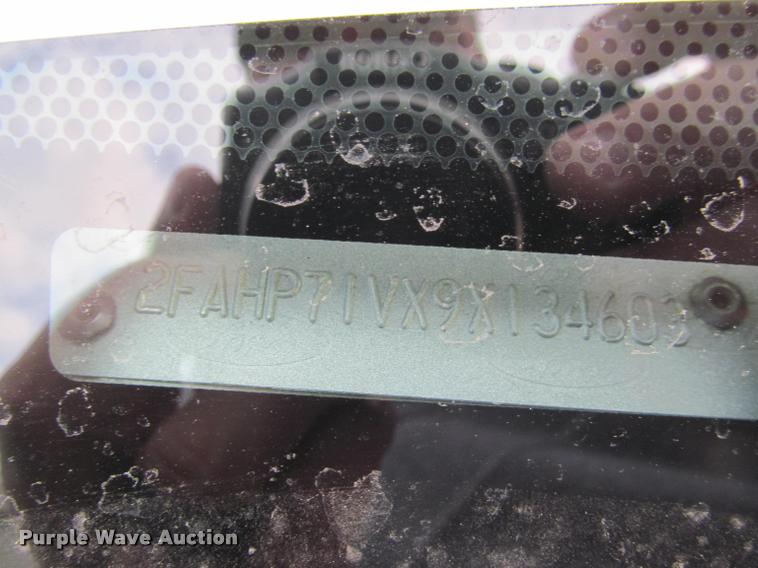 image for item J2607 2009 Ford Crown Victoria Police Interceptor