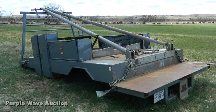 image for item K2587 Stoughton Welding custom built winch flatbed