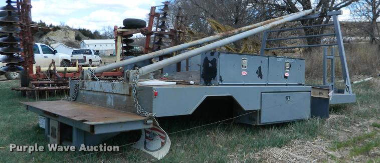 image for item K2587 Stoughton Welding custom built winch flatbed