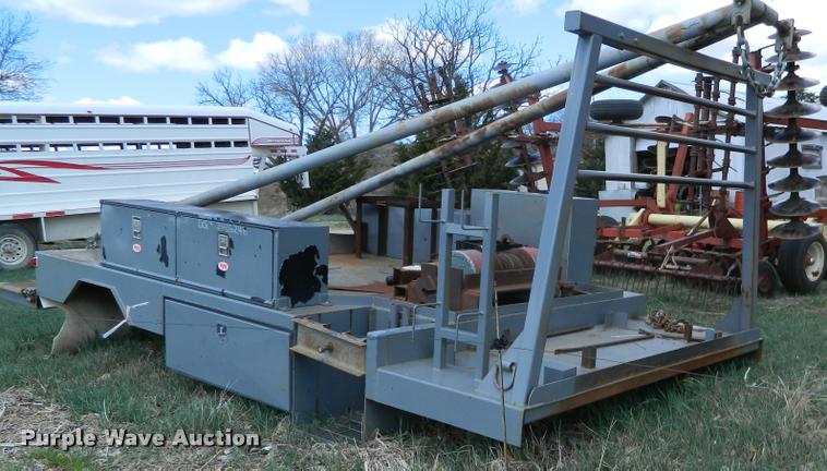 image for item K2587 Stoughton Welding custom built winch flatbed
